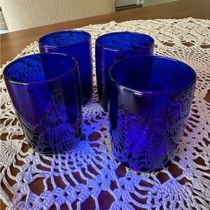 Cobalt Blue Glasses